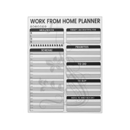 Arbeiten von Zuhause-Planer, Business-Planer-Notep Notizblock