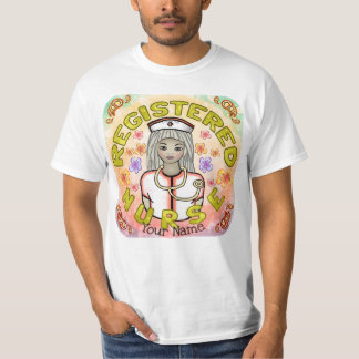 Arbeitende examinierte Krankenschwester T-Shirt