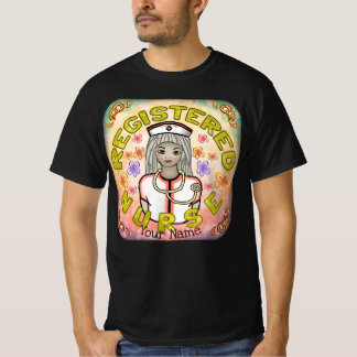 Arbeitende examinierte Pflegekraft T-Shirt