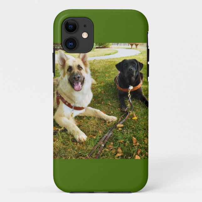 Arbeitende Mädchen Case-Mate iPhone Hülle (Rückseite)