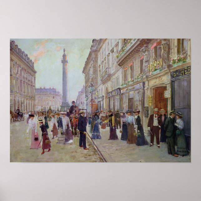 Arbeiter, die das Maison Paquin verlassen haben Poster (Vorne)