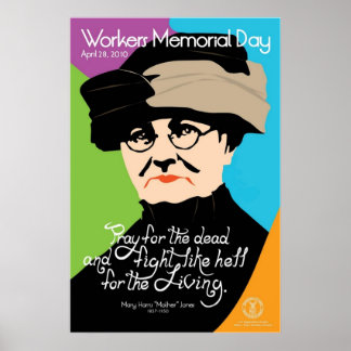 Arbeiter-Gedenktag-Poster Vintag Poster