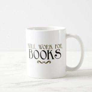 Arbeitet für Bücher Tasse