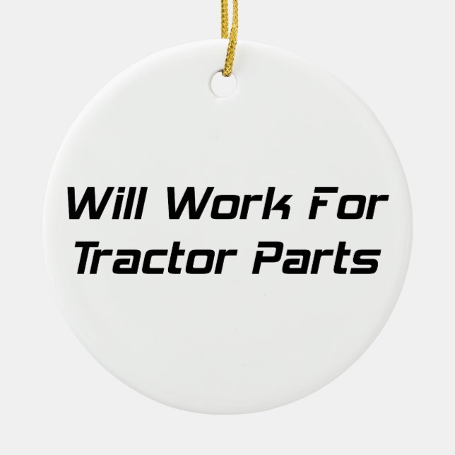 Arbeitet für Traktor-Teile Keramikornament (Vorne)