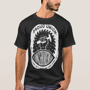 Arbeitnehmer der Gewerkschaft arbeiten stolz Longs T-Shirt