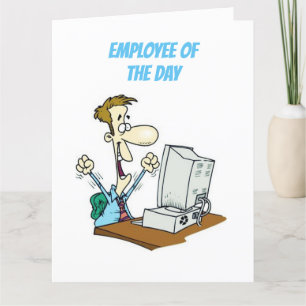 ****ARBEITNEHMER DES TAGES*** GEBURTSTAGS KARTE