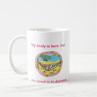 Arbeits-Ferien-Tasse