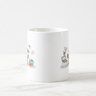 Arbeits-Lebens-Gleichgewicht | Ameisenbär Kaffeetasse
