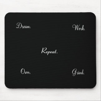 Arbeits-Traum besitzen inspirierend Mousepad