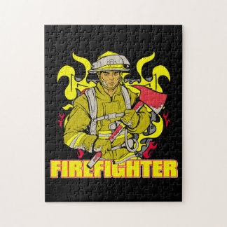 Arbeitsfeuerwehrmann Puzzle