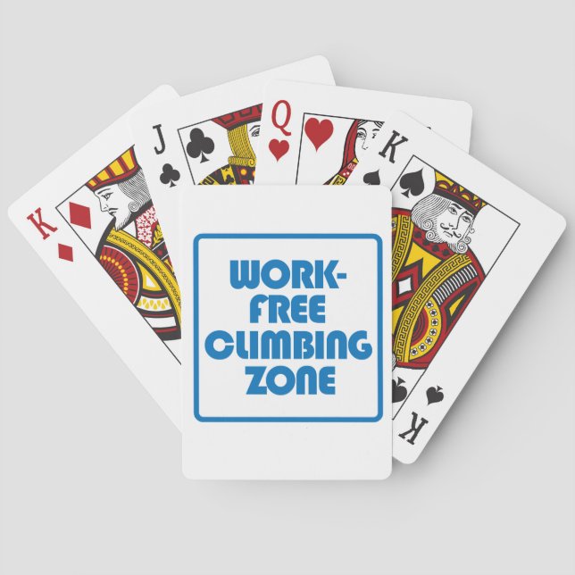 Arbeitsfreie Climzone Spielkarten (Rückseite)