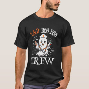 Arbeitskräfteauslieferung Krankenschwester Boo Cre T-Shirt