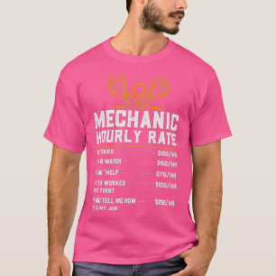 Arbeitslosenquote bei sonniger Mechanik T-Shirt
