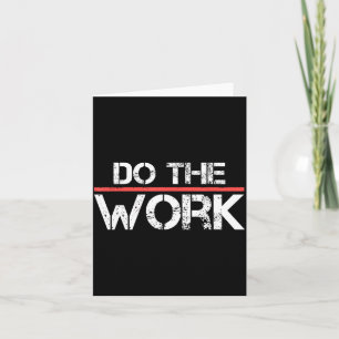 Arbeitsmotivierende positive Inspirationszitate Karte