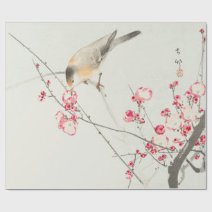 ARBEITSPAPIER: OHARA KOSON: SONGBIRD GESCHENKPAPIER