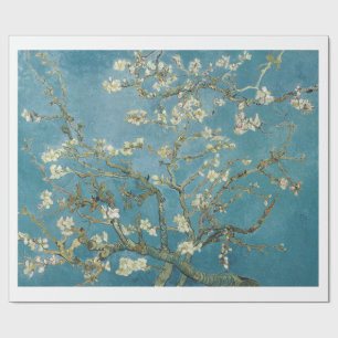 ARBEITSPAPIER: VINCENT VAN GOGH, ALMOND BLOSSOM  GESCHENKPAPIER