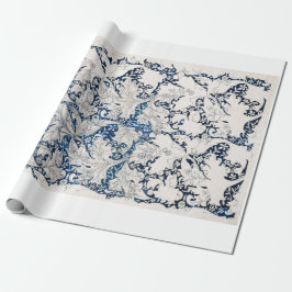ARBEITSPAPIER: WILLIAM MORRIS : WALLFLOWER GESCHENKPAPIER