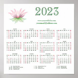 Arbeitsplan 2023 poster