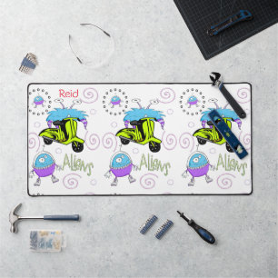 Arbeitsplatz-Mat-Außerirdische Schreibtischunterlage