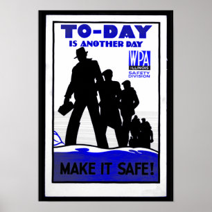 Arbeitsplatzsicherheit Poster