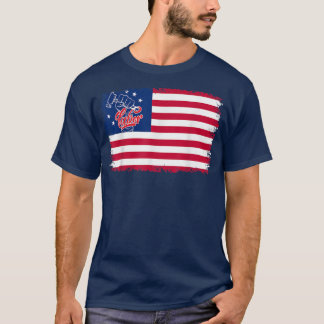 Arbeitstag Betsy Ross American Flag Arbeiterpartei T-Shirt