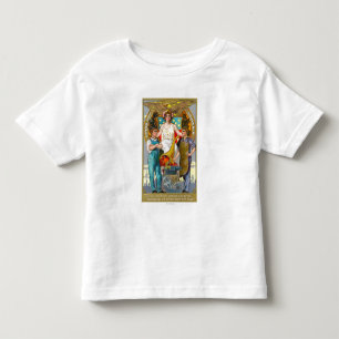 Arbeitstag Souvenir-Labors mit Lady Justice Kleinkind T-shirt