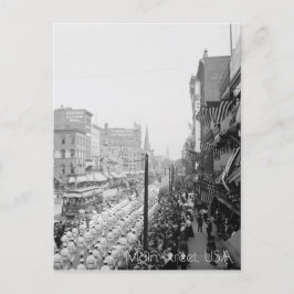 Arbeitstagsparade Postkarte