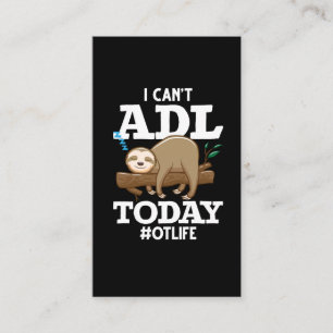 Arbeitstherapeut ADL Arbeitstherapie Visitenkarte