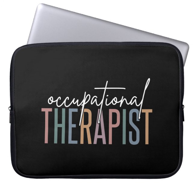 Arbeitstherapeut | Arbeitstherapie Laptopschutzhülle (Vorderseite)