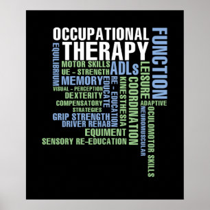 Arbeitstherapie für OT Monat Poster