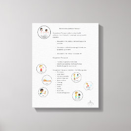 Arbeitstherapie - Leinwand