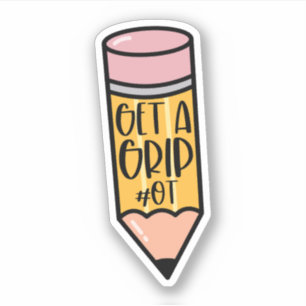 Arbeitstherapie OT Therapeut Geschenk Aufkleber