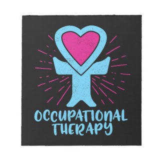 Arbeitstherapie OT Therapeut Notizblock