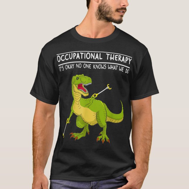 Arbeitstherapie OT Therapeutin Insperational Thera T-Shirt (Vorderseite)