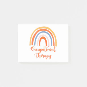 Arbeitstherapie Post-it Klebezettel