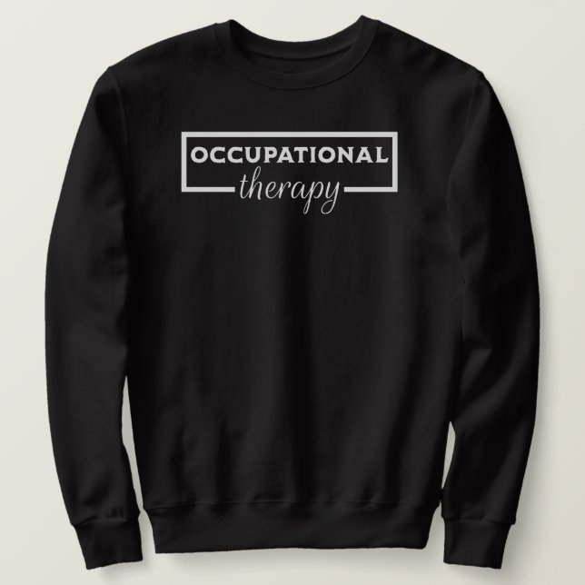 Arbeitstherapie Sweatshirt (Design vorne)
