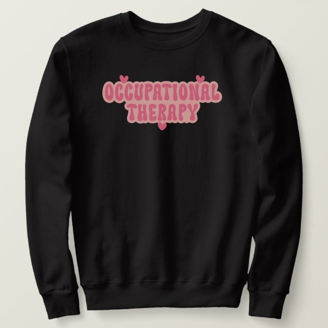 Arbeitstherapie Sweatshirt (Design vorne)