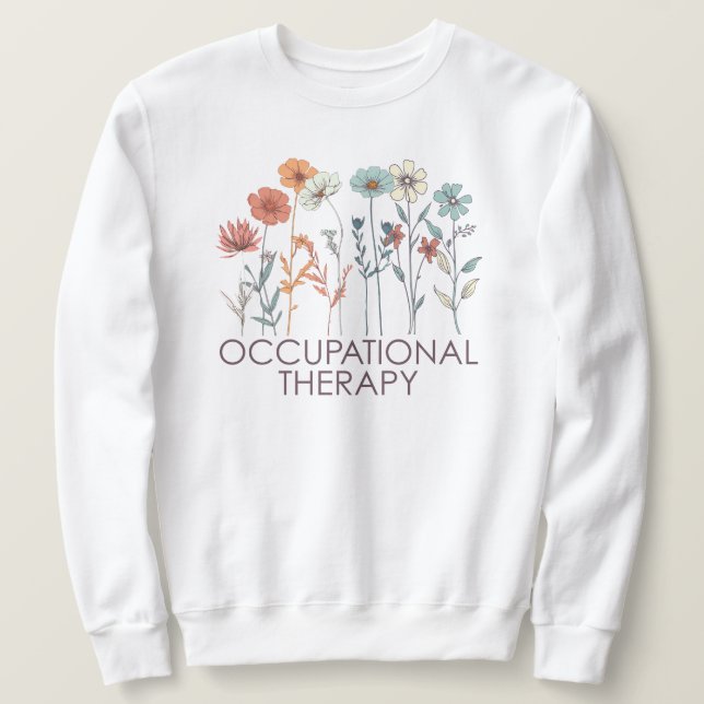 Arbeitstherapie Sweatshirt (Design vorne)