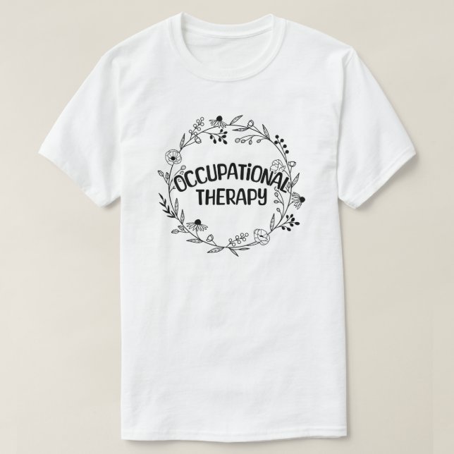 Arbeitstherapie T-Shirt (Design vorne)