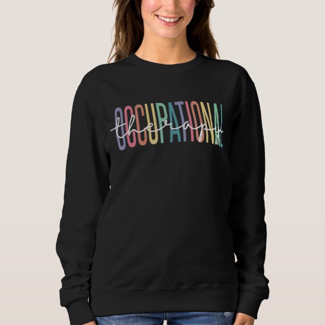 Arbeitstherapie zu Therapeut Sweatshirt (Vorderseite)