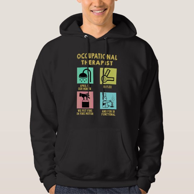 Arbeitstherapie zur Bestimmung der Idee Hoodie (Vorderseite)