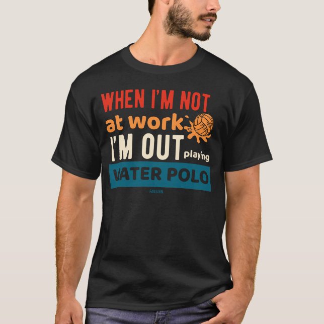 Arbeitswasserpolster T-Shirt (Vorderseite)