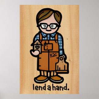 Arbeitszimmer hängen. poster