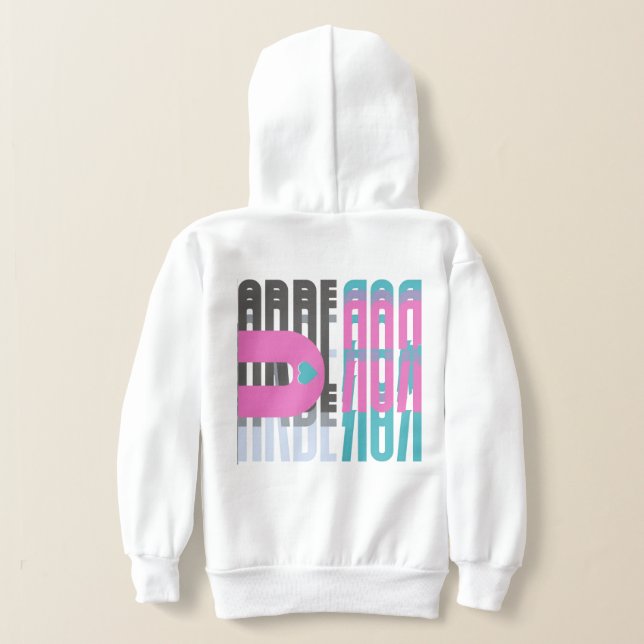 Arberor Hoodie – Pastel Gradient Logo & Play (AblageHinten)