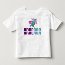 Arberor Kids’ T - Shirt - Spielender Cartoon-Chara