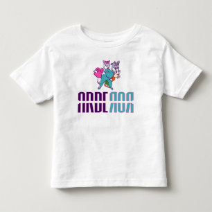 Arberor Kinder-T-Shirt – Verspielter Cartoon-Chara Kleinkind T-shirt