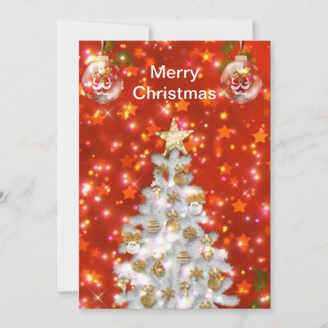 Arbol de Navidad Blanco (Vorderseite)