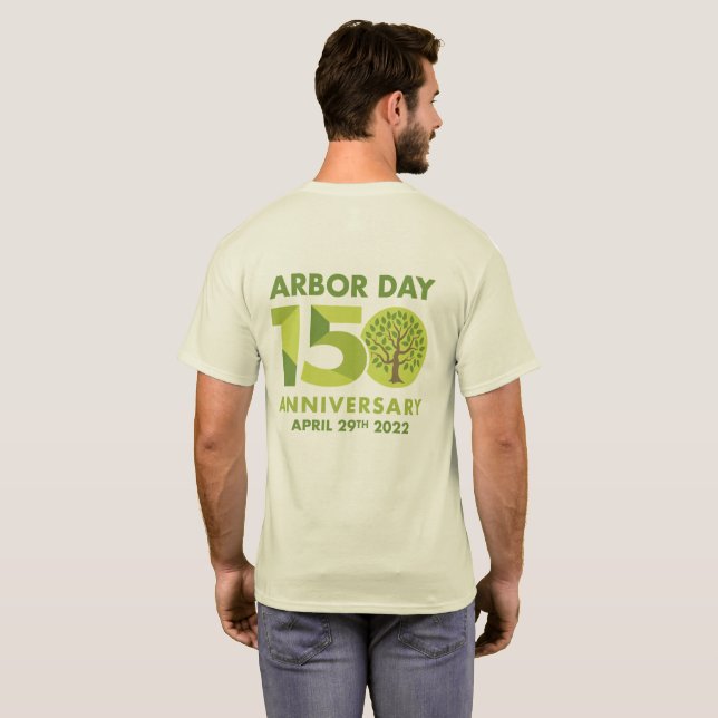 Arbor Day 150th Anniversary 1872-2022 T - Shirt (Schwarz voll)
