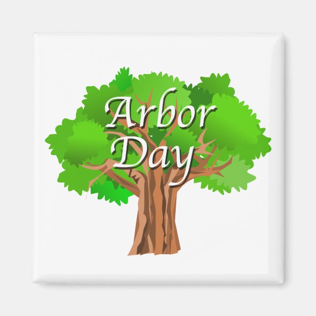 Arbor Day Holiday Magnet (Vorne)