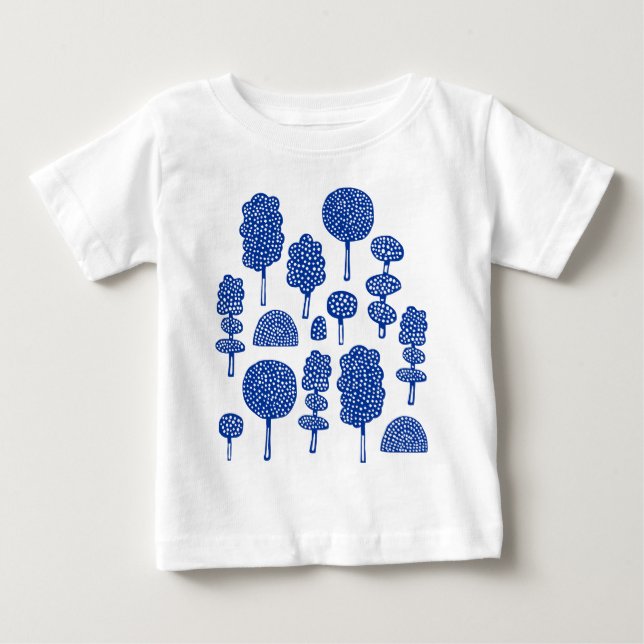 Arboretum 230715 - Navy Blue Baby T-shirt (Vorderseite)